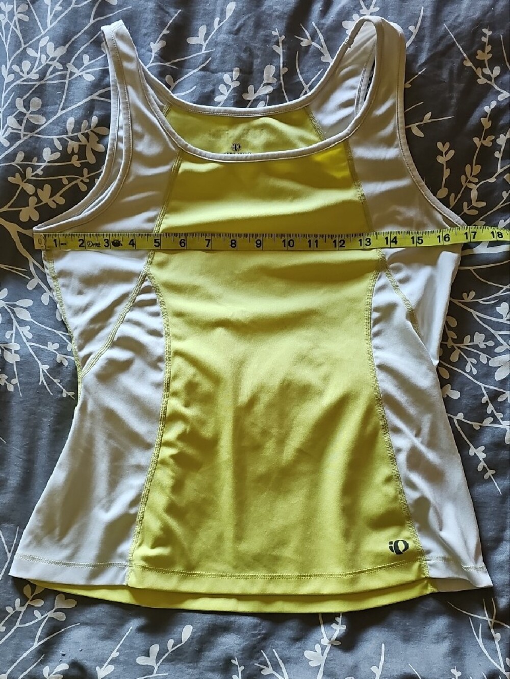 Pearl Izumi Women's Racerback Tank Tops - Black & Yellow - Picture 6 of 10